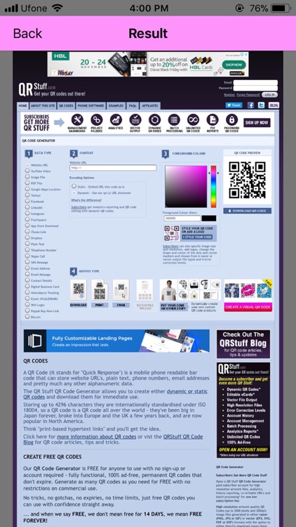 QR Code Reader – QR Scanner screenshot-2