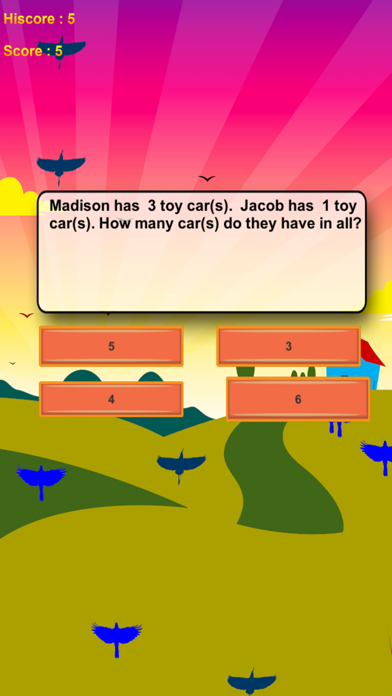 Flying Birds With Math Trivia Screenshot 5