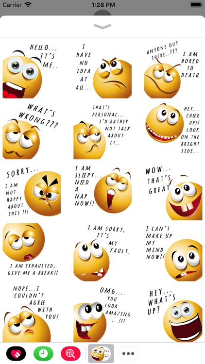Daily Chit Chat Emoticons Pack