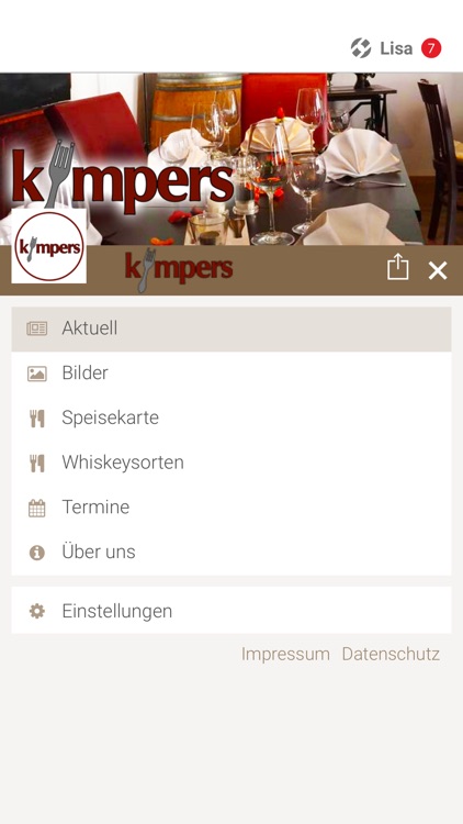 Kümper's Bar / Restaurant