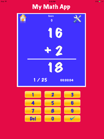 My Math Flash Cards App Deluxe - náhled