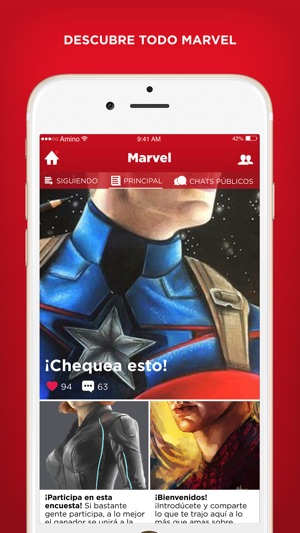 Superhéroe Amino en Español(圖1)-速報App