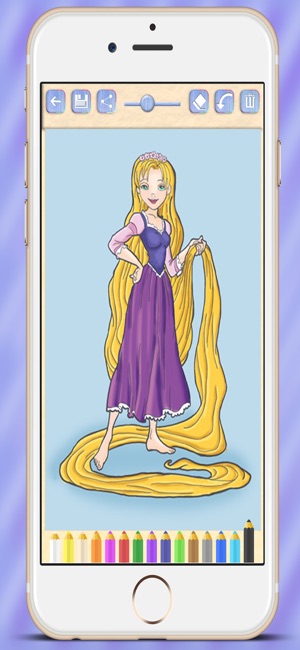 Rapunzel – Color princesses(圖3)-速報App