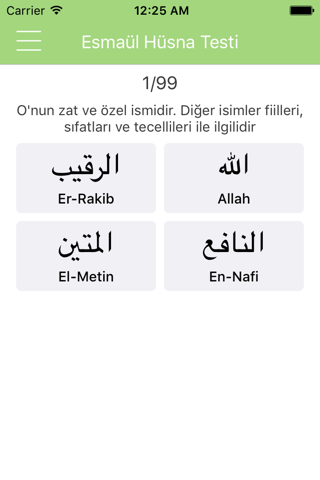 Esmaül Hüsna - náhled