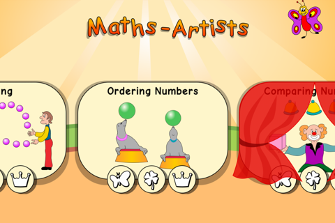 Maths Artists: first grade math exercises screenshot 2