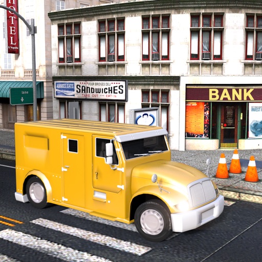 Cash Delivery Armored Truck 3D