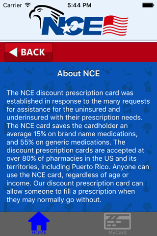 NCE Drug Card screenshot 4