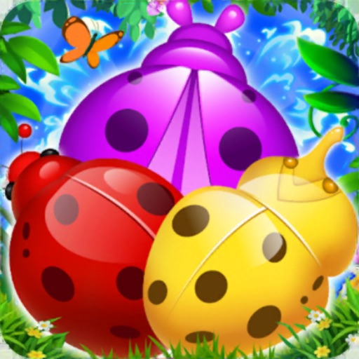 Candy Bug - Mania Match 3 Icon