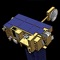 Global design of the NASA Terra satellite, represented along with its equipment and some data products