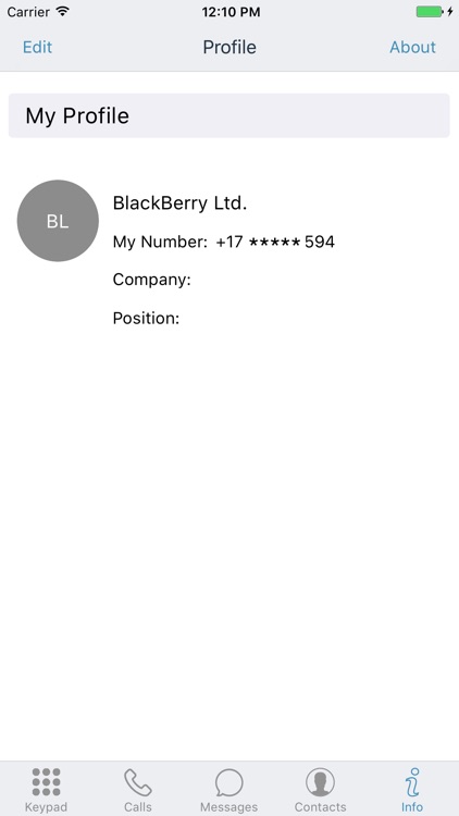 BlackBerry WorkLife Persona screenshot-3