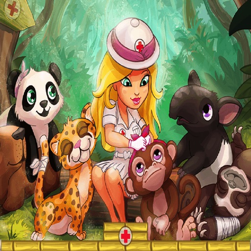 Cute Jungle Hospital - Doctor Games icon