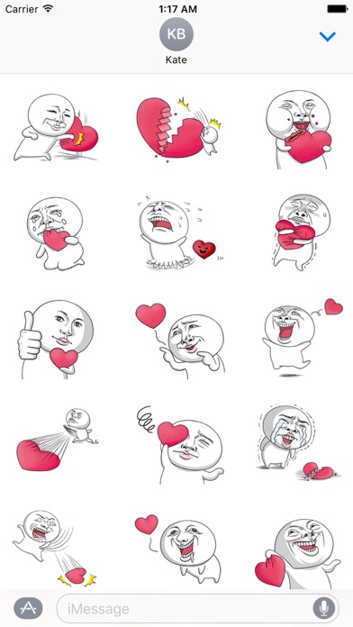 Love Just For You Sticker screenshot 2