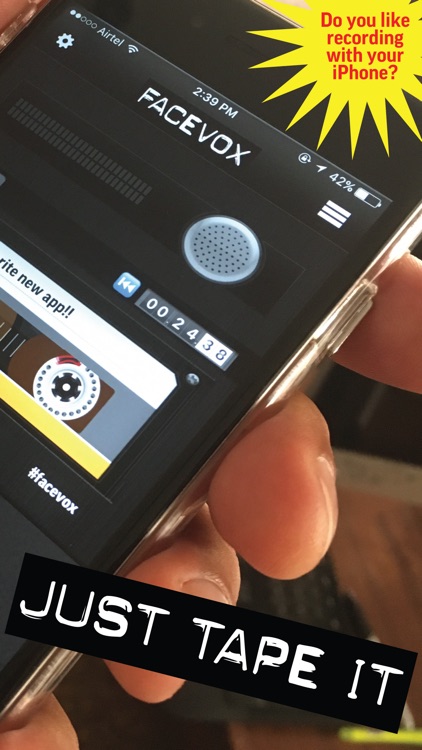 FACEVOX: Social Photo Recorder screenshot-5
