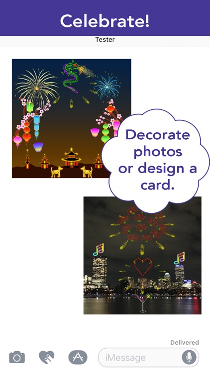 Lights & Fireworks: On Photos! screenshot-0