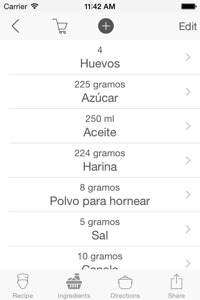 Mis Recetas screenshot 3