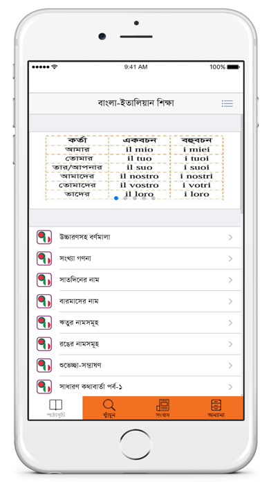 How to cancel & delete Bangla to Italian Learning App from iphone & ipad 1