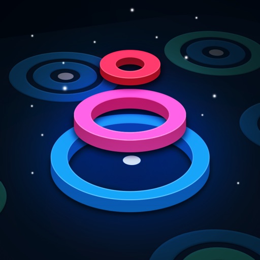 Stackz: Stack of Color Rings iOS App