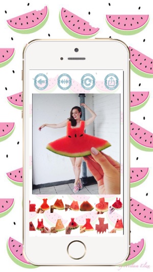 Watermelon Dress insta challenge stickers(圖2)-速報App