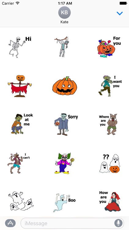 Happy Horror Halloween Sticker