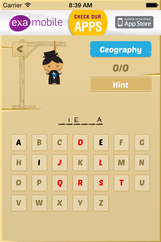 Hangman Game ! screenshot 2
