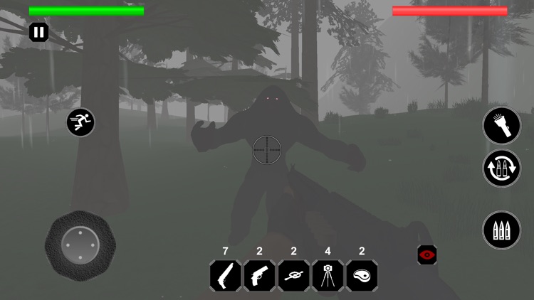 Finding Bigfoot monster hunter