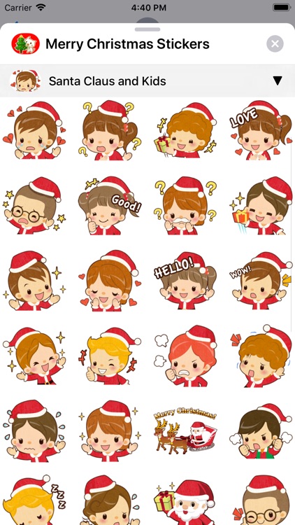 Merry Christmas Sticker Packs screenshot-5