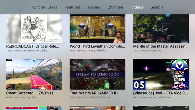 twitchy client for twitch on the app store