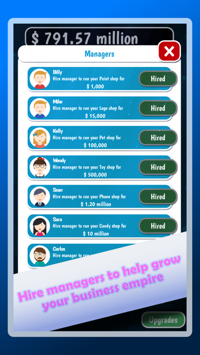 Business Tycoon Idle Clicker screenshot 2