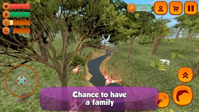 Wild Pink Flamingo Sim screenshot 3