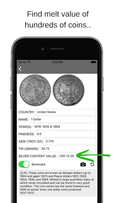 How to cancel & delete Silver Coin Valuer PRO from iphone & ipad 1
