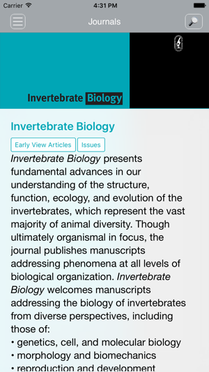 IVB Invertebrate Biology(圖2)-速報App