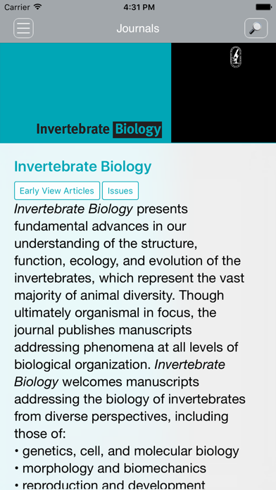 How to cancel & delete IVB Invertebrate Biology from iphone & ipad 2