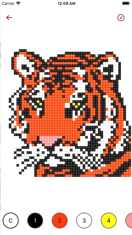 Cross Stitch Coloring Book screenshot-3