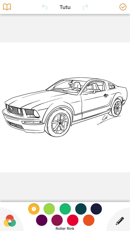 Cars Coloring Book Game - Enjoy And Color Your Day screenshot-1