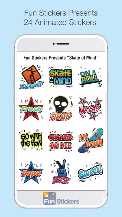 Skate of Mind iSticker