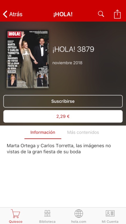 ¡HOLA! ESPAÑA Revista impresa