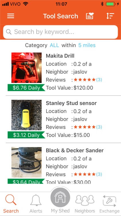 ToolShed App