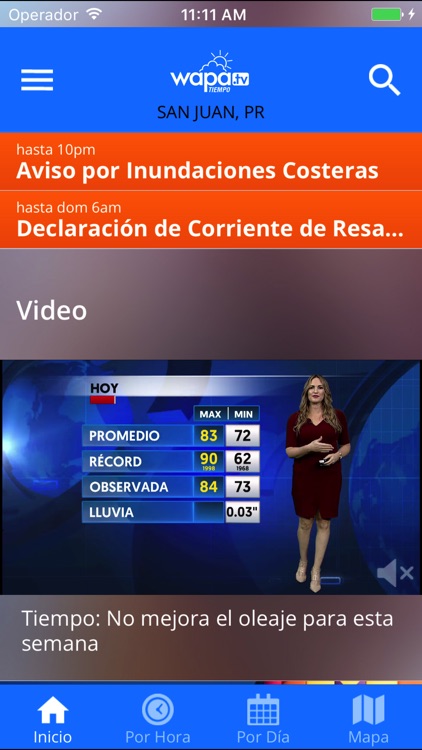 Wapa TV Tiempo