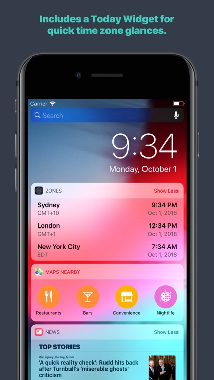 Zones - Time Zone Conversion