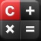 This simple calculator with a clear display and large buttons makes calculations easy