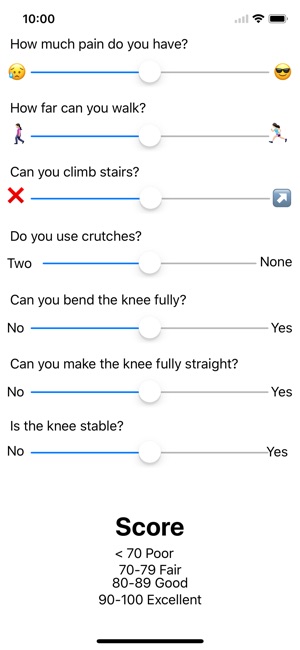 Knee Score(圖2)-速報App