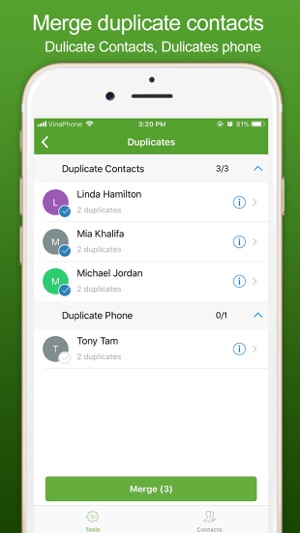 AZ Contacts Backup Manager(圖2)-速報App