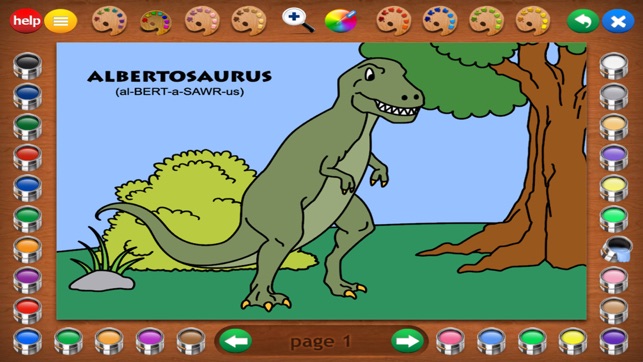 Coloring Book 2: Dinosaurs(圖1)-速報App