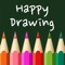 Happy Drawing is a simple app for painting and coloring