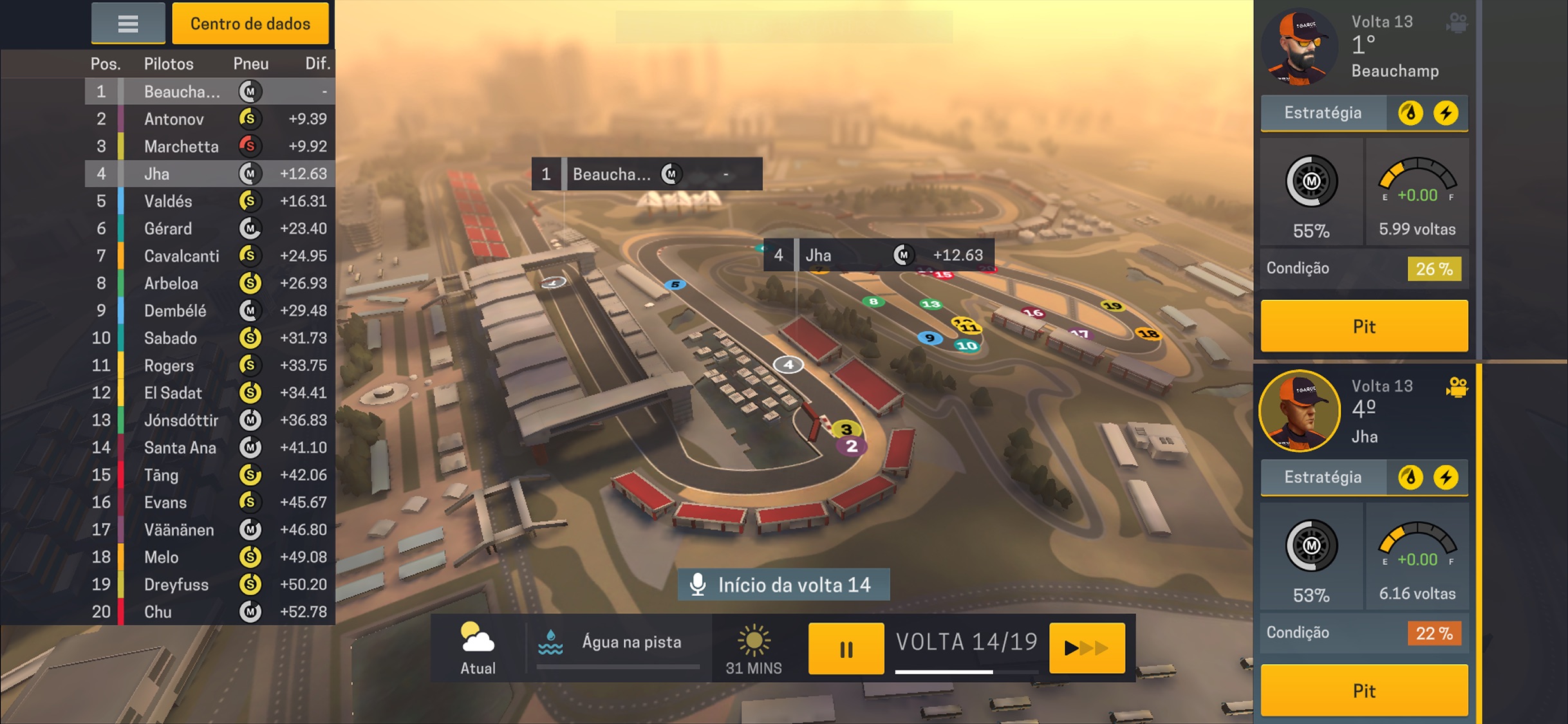 Screenshot do app Motorsport Manager Mobile 2