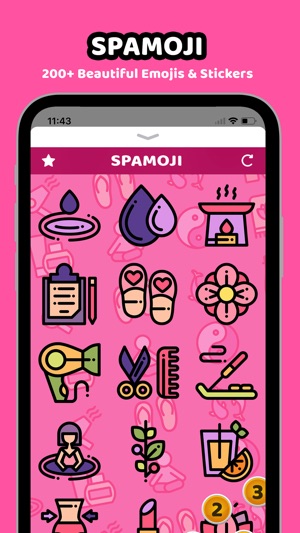 Spamoji - Spa Wellness Sticker(圖3)-速報App