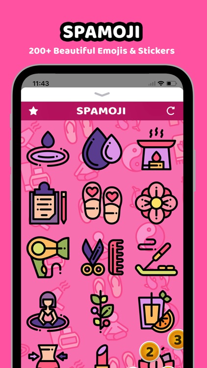 Spamoji - Spa Wellness Sticker