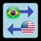 Currency converter (US Dollar x Brazilian Real) allowing rate edition