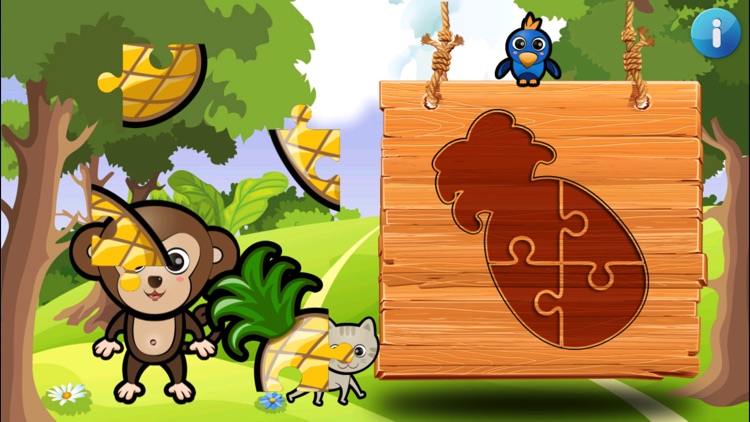 ABC Jungle Puzzle Game