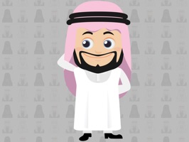 Arabic Avatar Animated Sticker